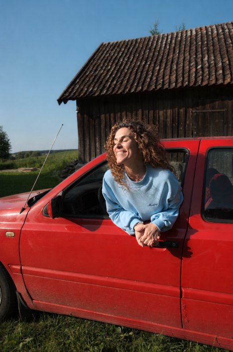 Bluza bez kaptura jasny błękit
