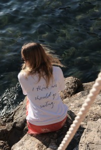 T-shirt Let's Go Sailing